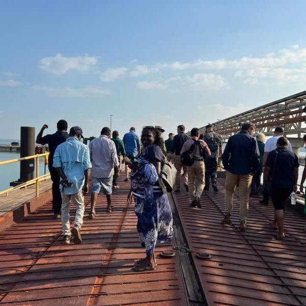 2024 - FOG - Deputy PM Visit - Port Melville - 3